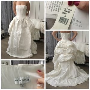 Silk Wedding Gown (new with tags)
